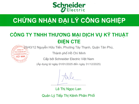 CTE - đại lý phân phối công nghiệp chính hãng Schneider Electric