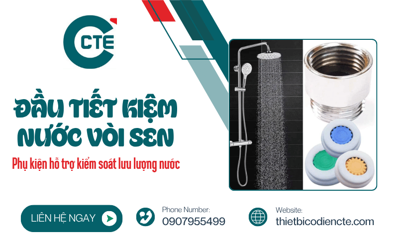 đầu tiết kiệm nước vòi sen