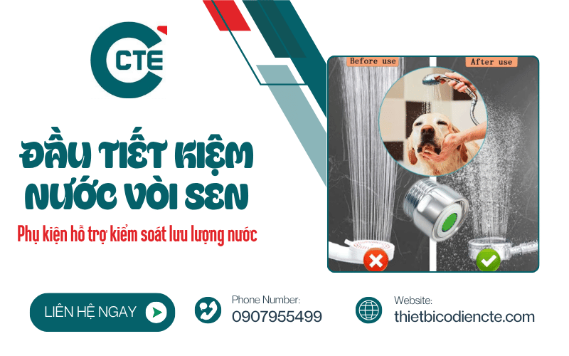 đầu tiết kiệm nước vòi sen