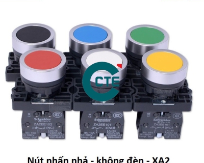 Nút Nhấn Không Đèn XA2EA Phi 22