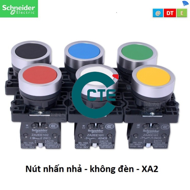 Nút Nhấn Không Đèn XA2EA Phi 22